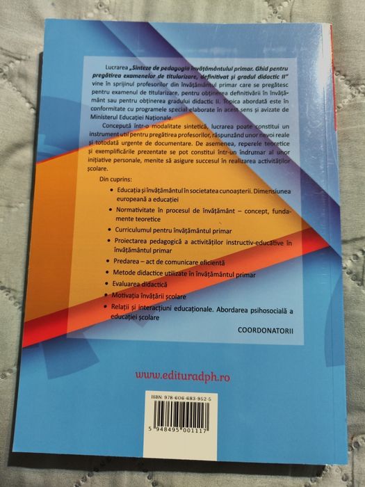 Sinteze pedagogie învatamant primar titularizare pipp