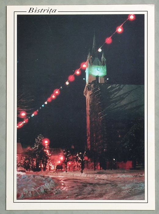 10 Cărți poștale Bistrița,2001- Necirculate, Autor Grec Laurentiu ,
