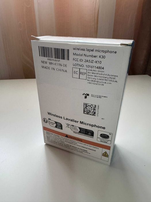 Lavaliera Wireless microphone 4 in 1