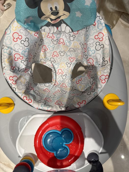 Музикална проходилка 2 в 1 Bright Starts Disney Baby - Mickey Mouse
