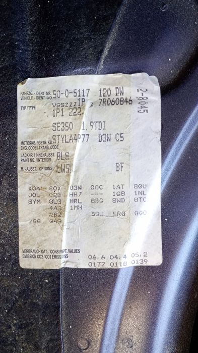 Заден капак за Seat Leon MK2