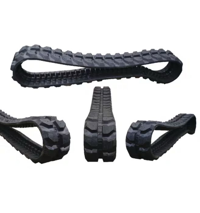 Гумени вериги за мини багери, верижни товарачи и строителни машини