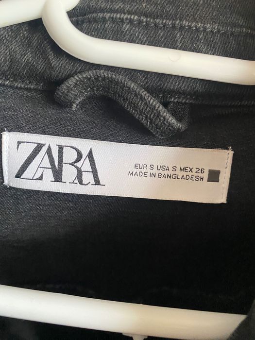 Jacheta neagra de blugi dama