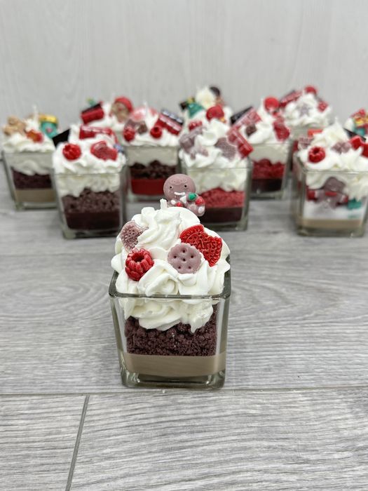 Ароматни Свещи от 100% Соев Натурален Восък! Подаръци за Гости!