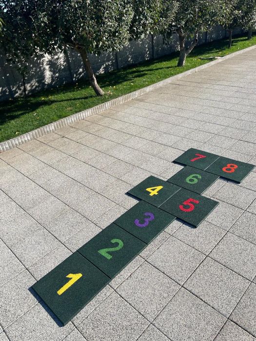 Set Sotron Dale Cauciuc tartan cu Granula EPDM