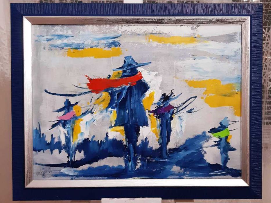 Селекция от 3 оригинални картини на Ертан Алев (Рамкирани)