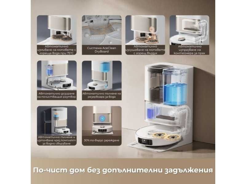 Робот Прахосмукачка Dreame X50 Ultra Complete – Интелигентен Помощник за Безупречно Чист Дом