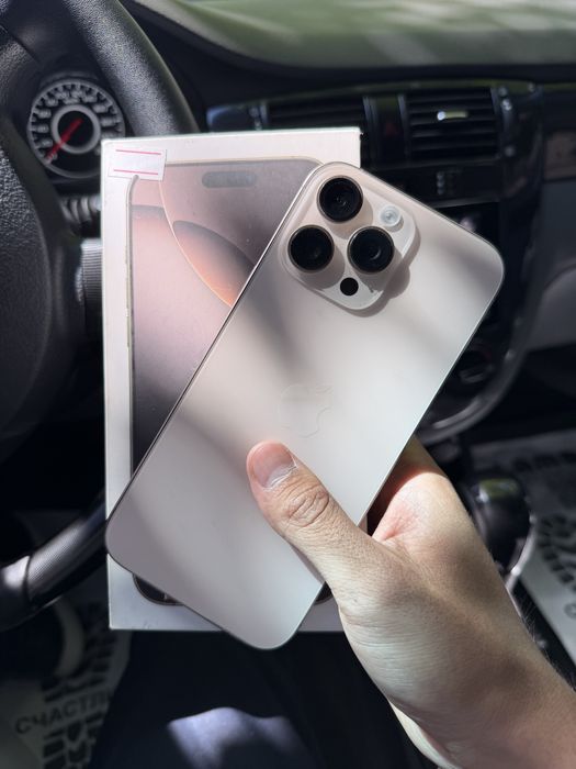 iphone 16 pro max desert titanium