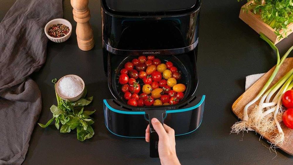 Фритюрник/еър фрайър с горещ въздух Cecotec Cecofry диетичен 5.5л