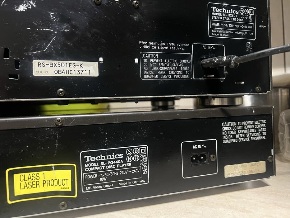 Vand/schimb technics RS-BX501