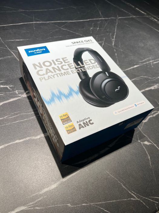 Безжични слушалки Anker - Soundcore Space Q45, ANC, черни