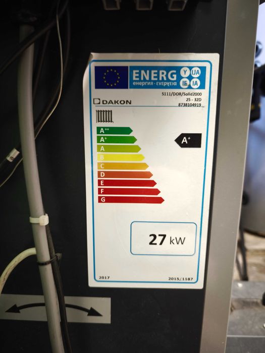Котел с горелка за парно