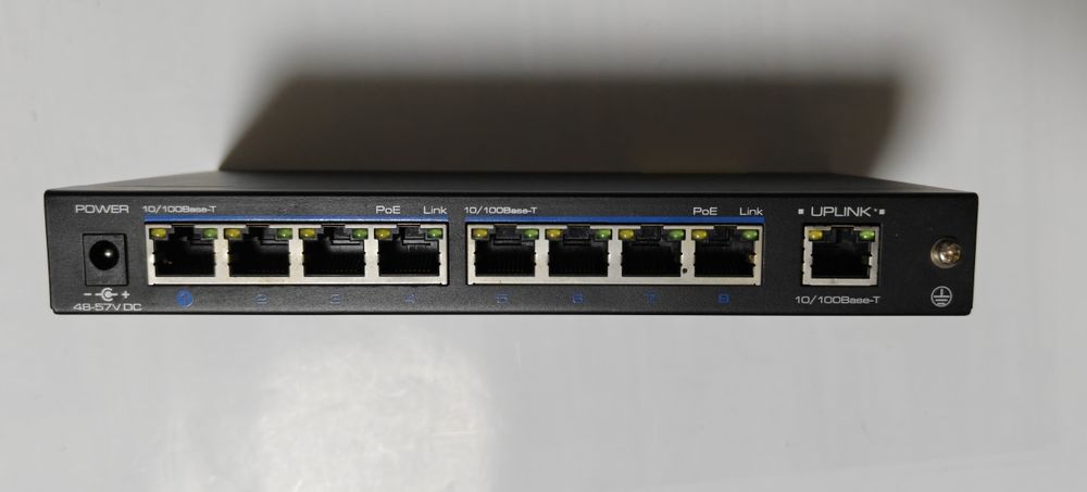 10 портов POE суич UTP3-SW08-TP120