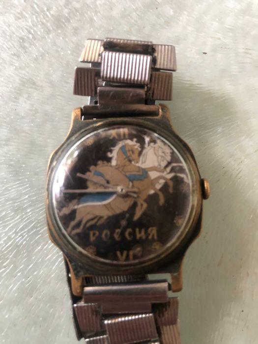 Часы мужские  механические.РОССИЯ.