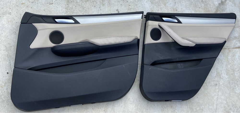 Scaune interior piele crem incalzite Bmw X3 X4 F25 F26