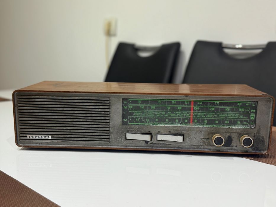 Radio vintage GRUNDIG Type R 310 Alltransistor – PERFECT FUNCȚIONAL