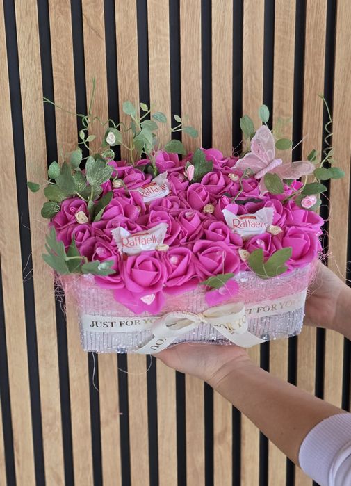 Вечен букет от рози