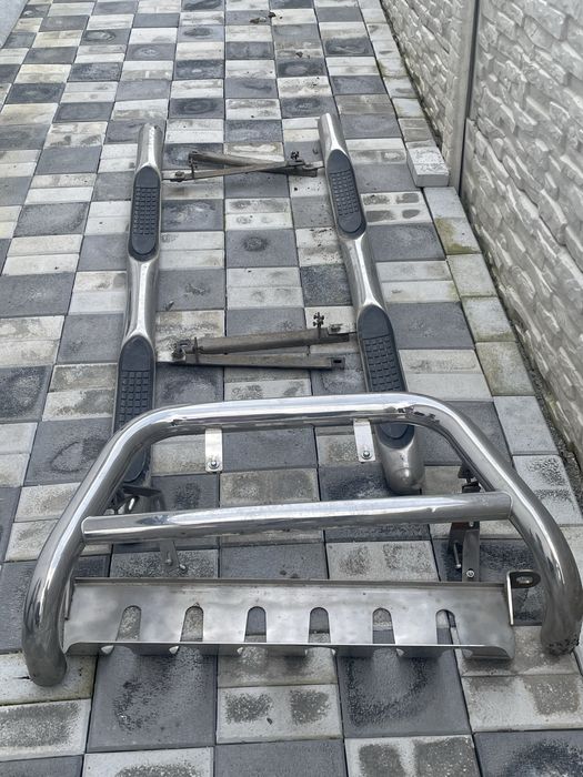 Bull bar si praguri nissan qashqai