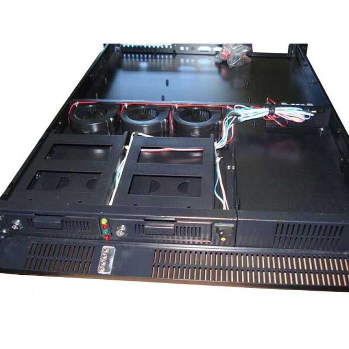 Carcasă Server ATX 1U Rack 19" cu 3 Ventilatoare, ET1GK45/XTGK-45