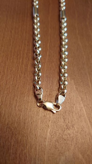 GUCCI ланец от плътно злато 71 gr. 14 k. 585 проба 54 см. УНИКАТ !