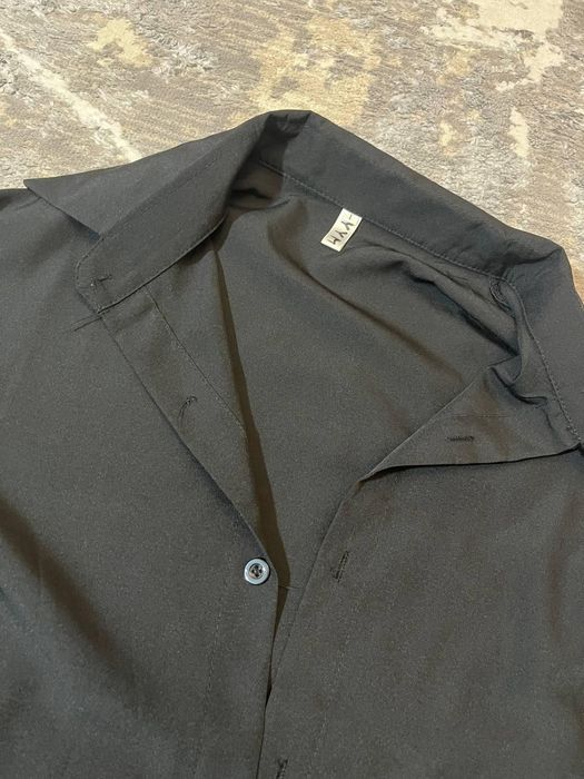 Черная рубашка 44р