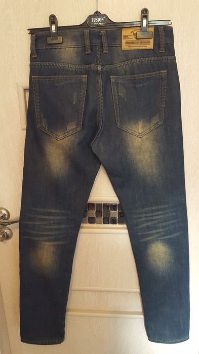 Джинсы утеплённые.