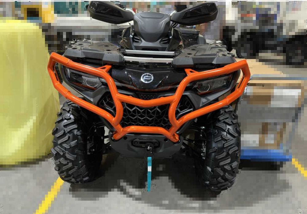 НОВ Оригинален Преден РОЛБАР CFMOTO X8 / X10 2024+ ЧЕРВЕН / ОРАНЖЕВ