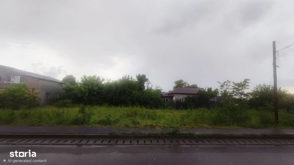 Teren intravilan 1321 mp, deschidere stradală 45 m