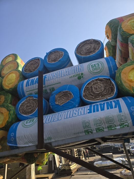 Bazalt. Knauf. Steklavata, minvata