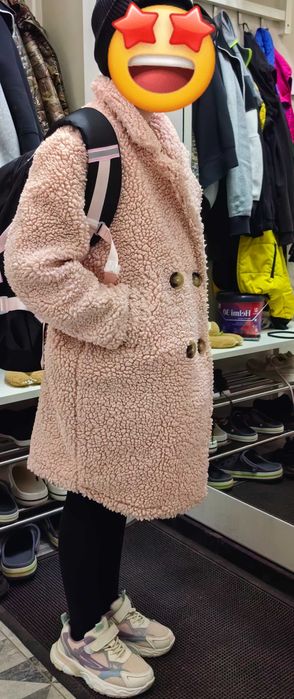 Шубка тедди на девочку