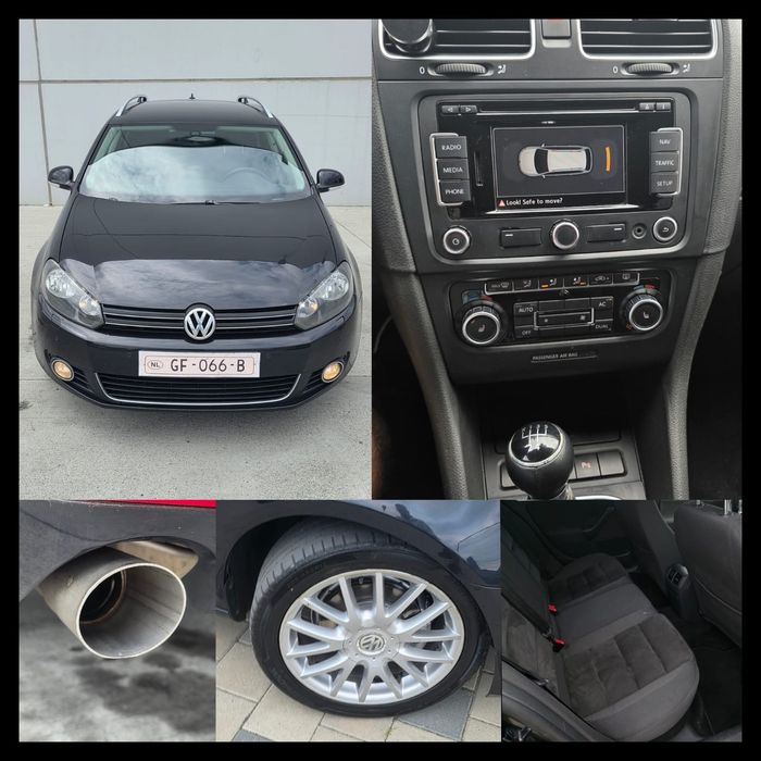 Volkswagen Golf 2011 1.6tdi Euro5  Navi Senzori Încălzire Jante Olanda