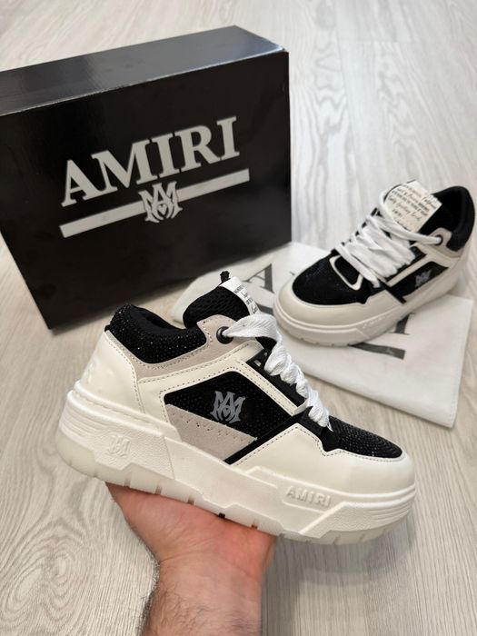 Adidasi AMIRI Laced | Amiri Negrii Cu Pietre | Adidasi Baieti Fete