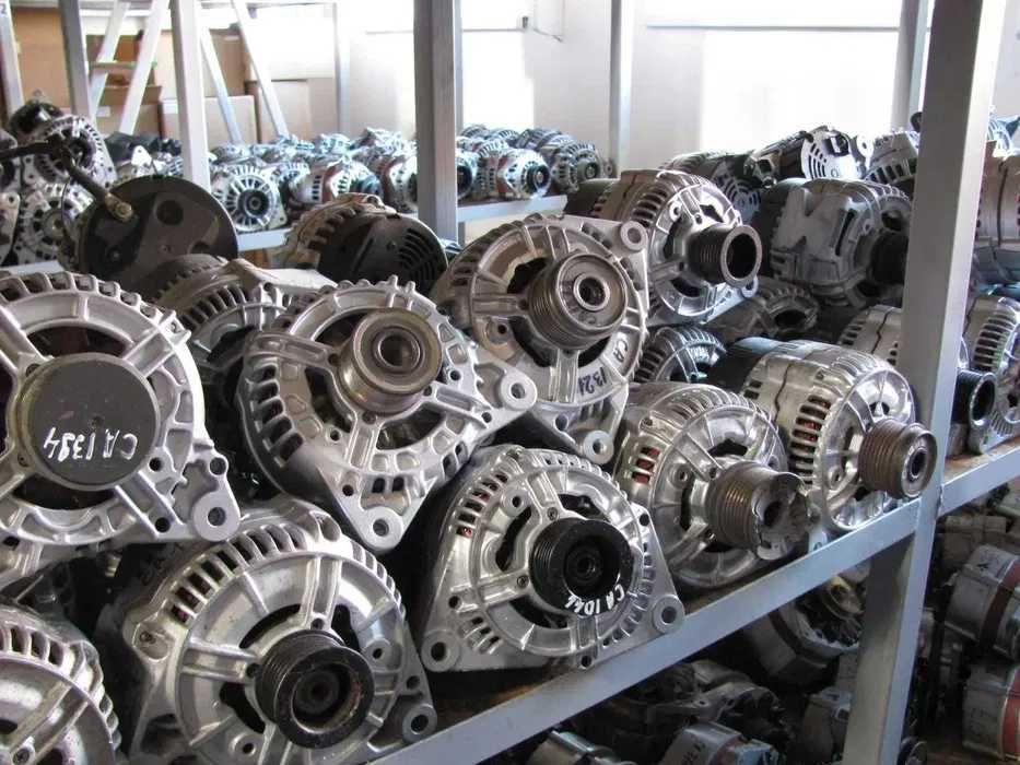 Стартер Генератор на погрузчик экскаватор JCB CAT Hitachi Komatsu