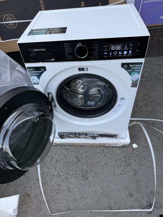 Hisense iFit 9кг – Современная, Мощная и Удобная Стиральная Машина!