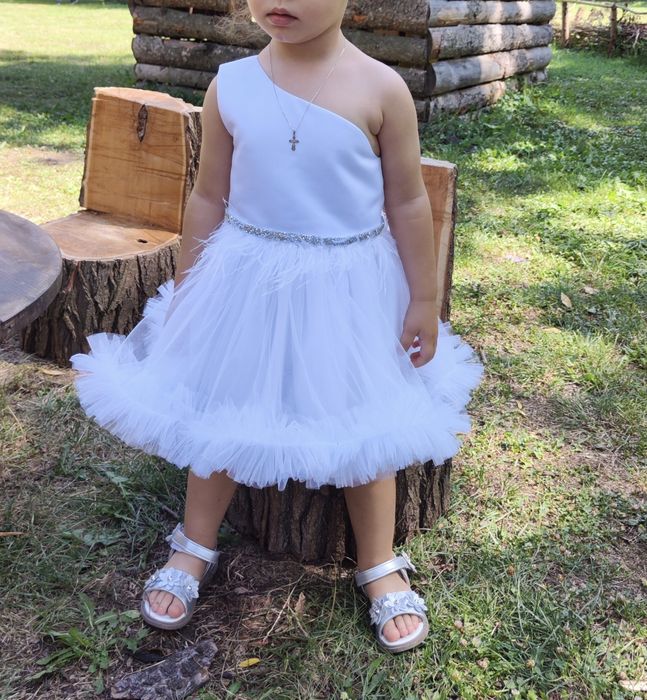 Рокли мама и дете(бебе) С и 2+годин + коланчета и сандали