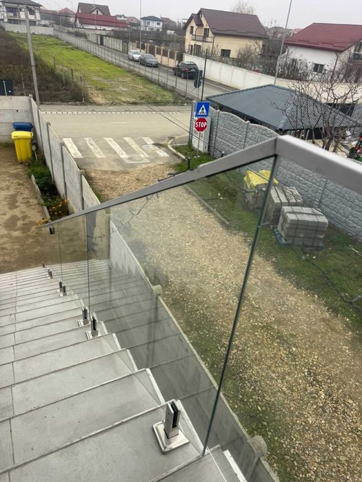 balustrade din sticla securizata