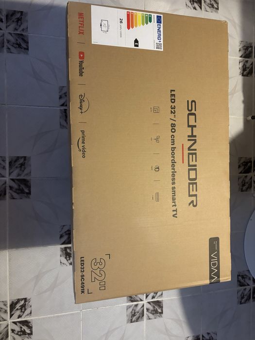 Vand televizor tv Smart Schneider, 80 cm, sigilat, 2 ani garantie