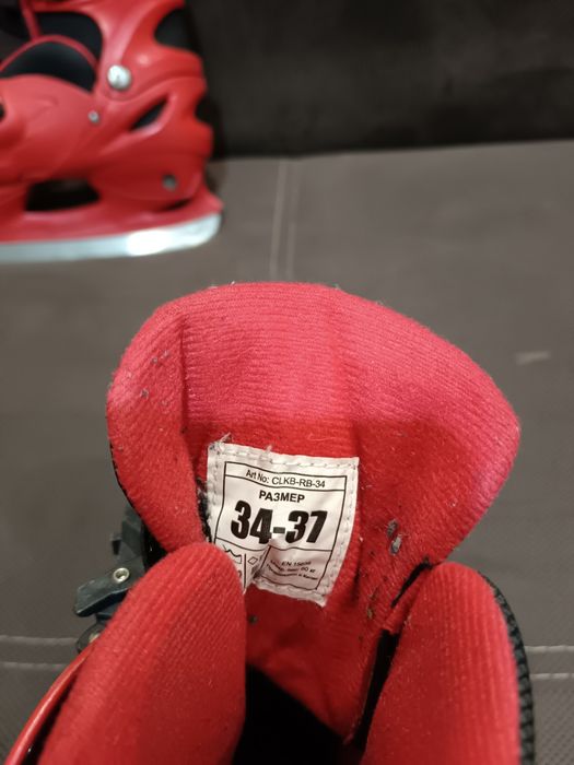 Коньки детские размер от 34 до 35