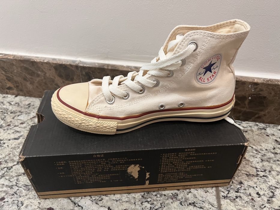 Высокие кеды converse