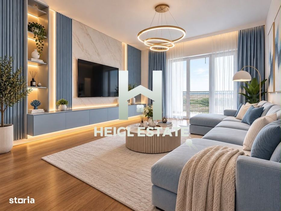 Apartament cu 2 camere, spațiu de depozitare, loc de parcare acoperit,