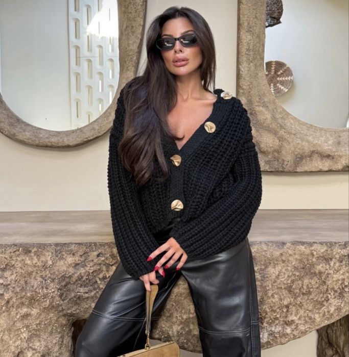 Плетена жилетка