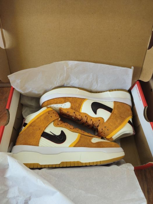 Nike Dunk Hi UP CSP "Rebel Mars Yard"/Nike Dunk High Up Sail Light Mad