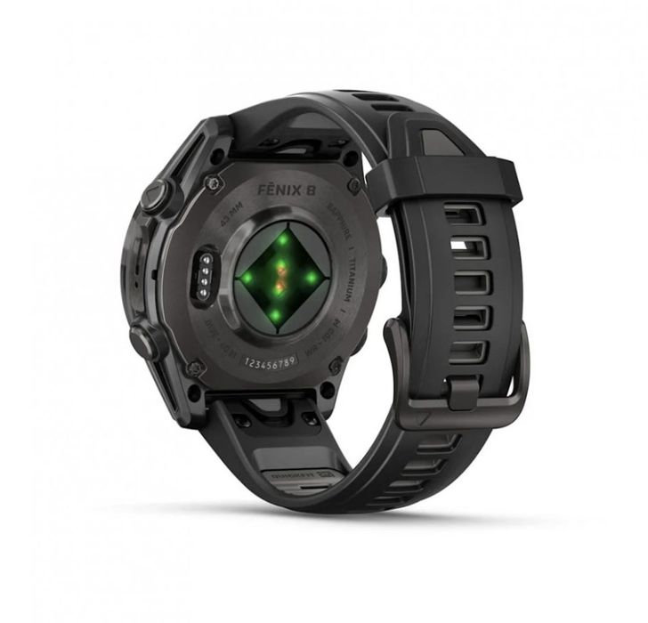 НОВ!!! Смарт часовник GARMIN Fenix 8, 43mm, AMOLED Sapphire, Carbon Gray