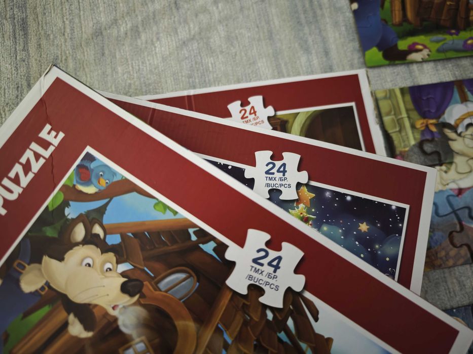 Детски пъзели приказни герои