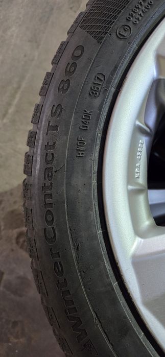 Audi,VW,Skoda 205/55/16  7J×16  ET37  5×112  DOT 3617