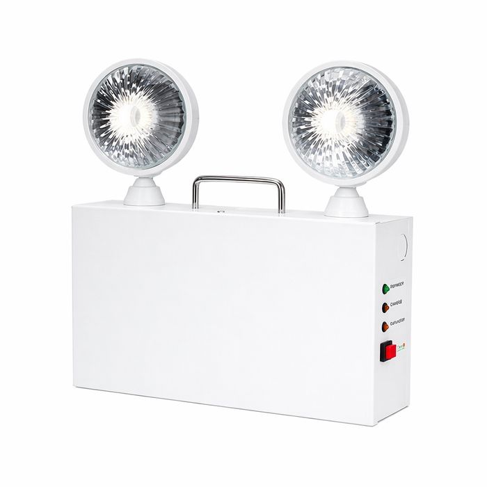 Аварийный светильник светодиодный аккумуляторный 2 головы