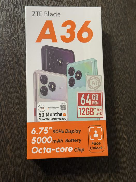 Новый ZTE Blade A36