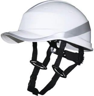 Защитная каска с козырьком Delta