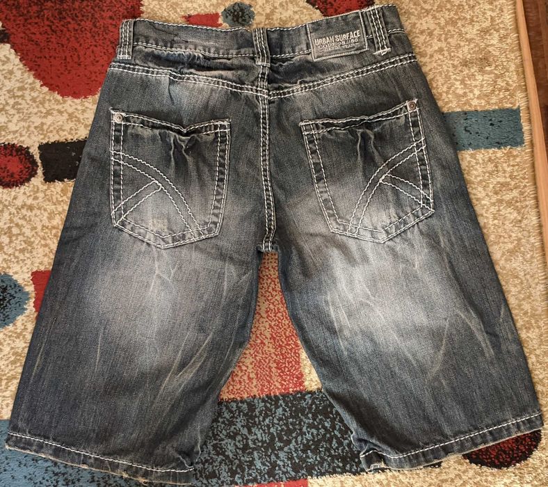 Pantaloni blugi jeans scurti Urban Surface bumbac denim Barbati Baieti