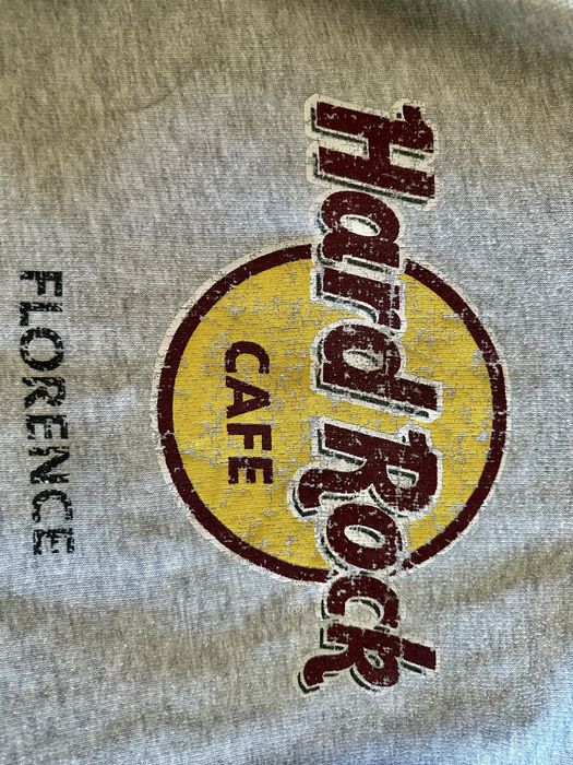 Hard Rock cafe Florence grey hoodie